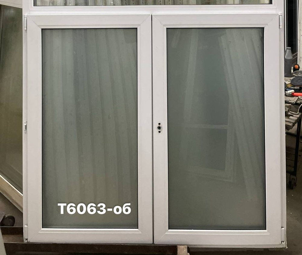 Окно Пластиковое Б/У 132(в) х 142(ш) Штульповое