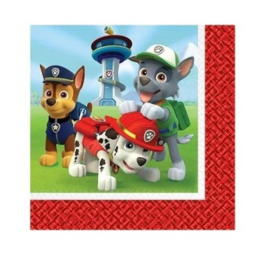 Салфетка Щенячий Патруль 33см 16шт