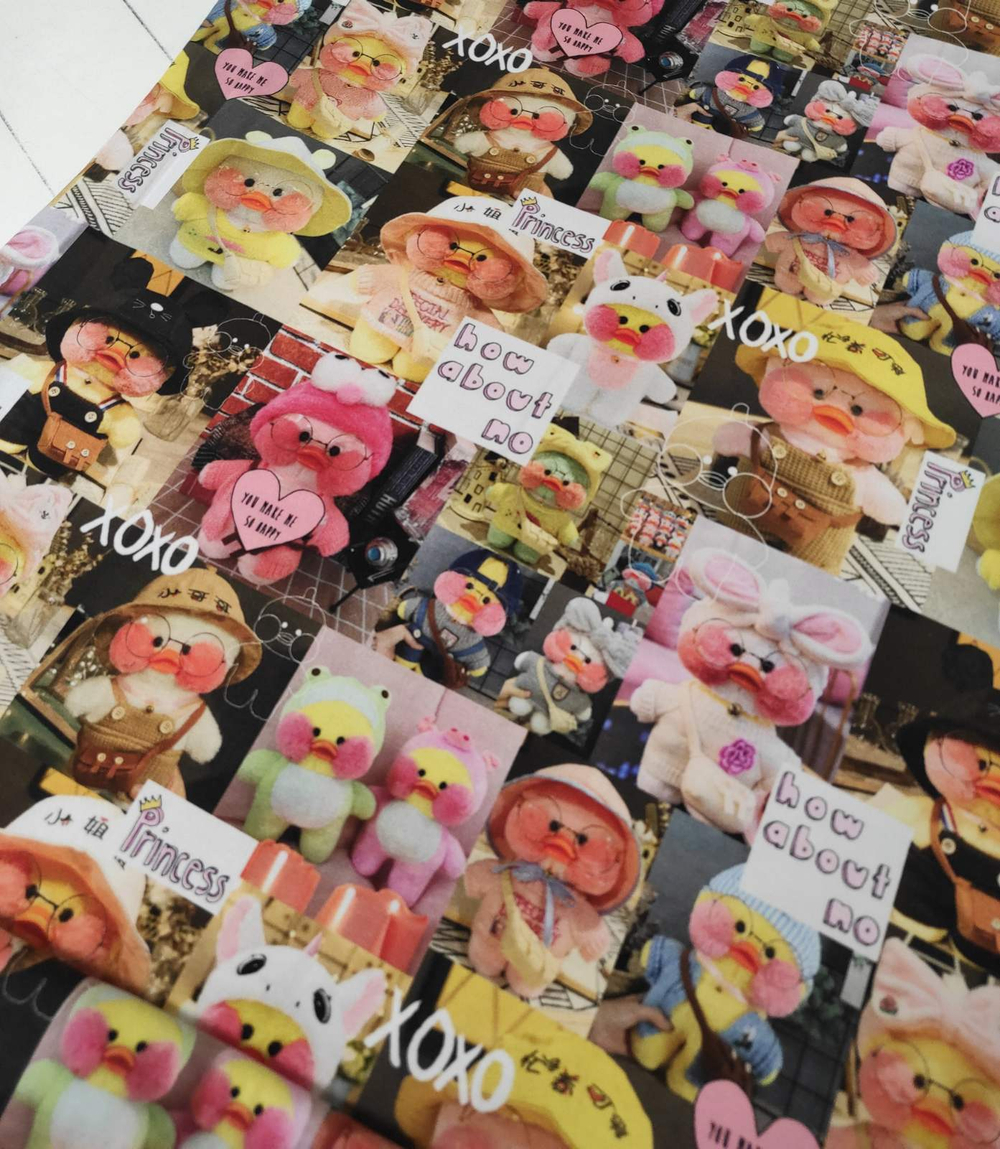 Кулир (принт). Уточка  ВО