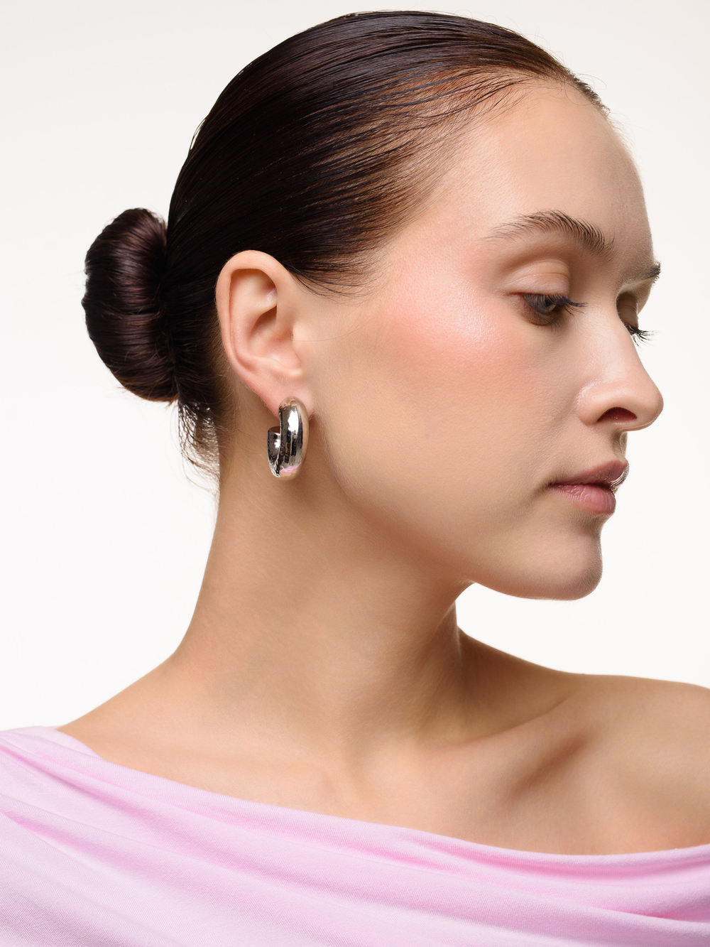 Пусеты "Bagel" Silver