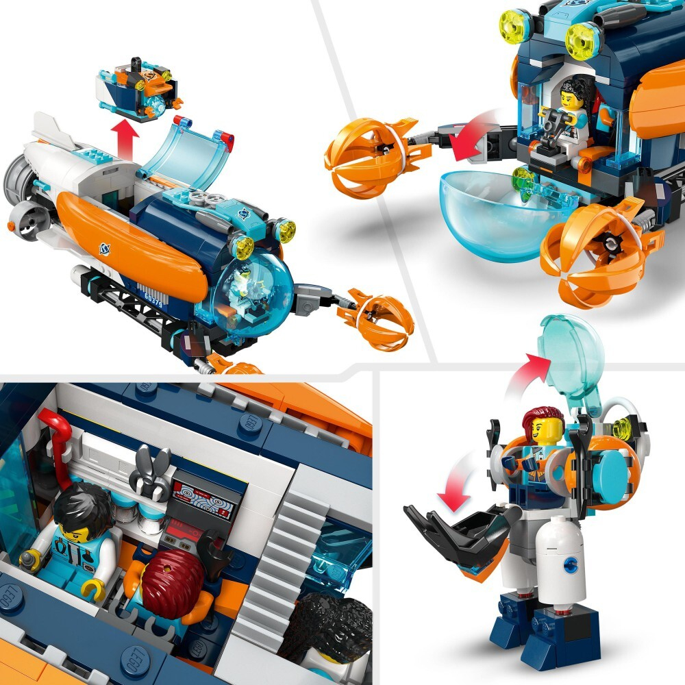 LEGO City — Подводная лодка для исследования морского дна (60379)