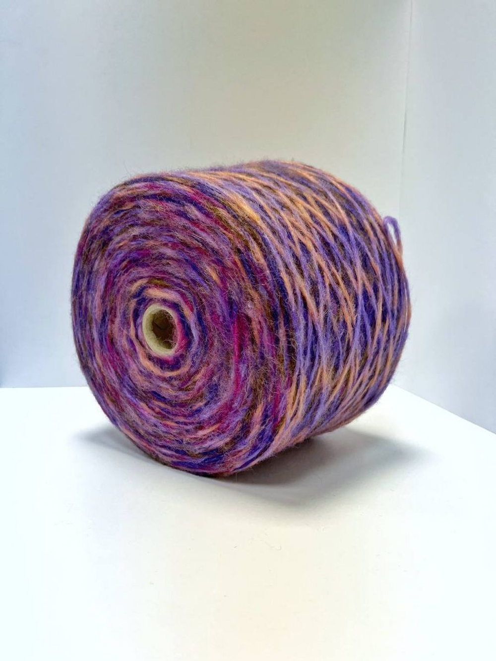 Пряжа для вязания DAMA теплая пушистая аркобалено