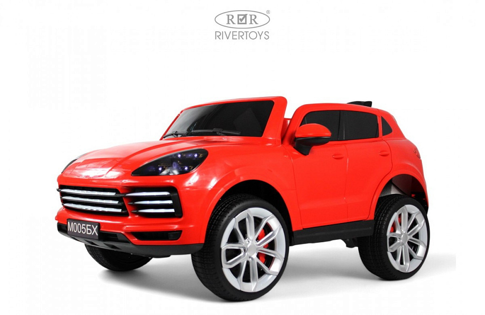 Детский электромобиль RiverToys М005БХ М005БХ-RED/красный