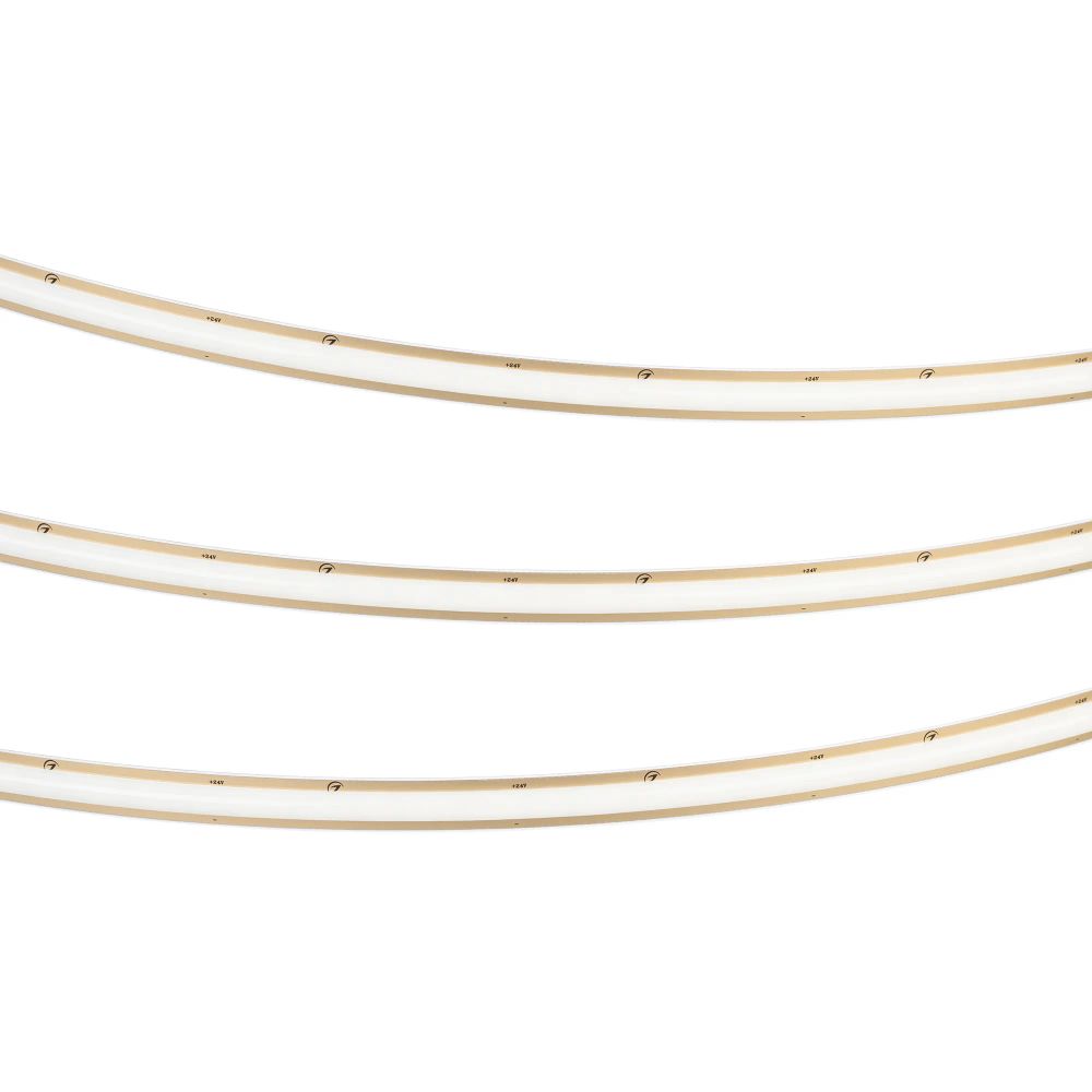 Светодиодная лента SOB-M288-10mm 24V Warm2400 (10 W/m, IP20, 5m) (Arlight, резка 1 светодиод) 062072