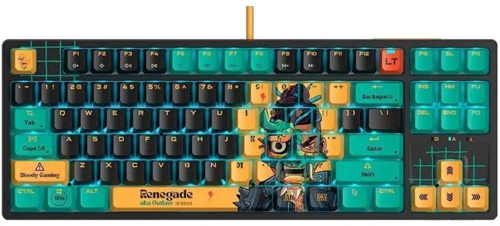 Клавиатура Bloody AT87 Renegade черный