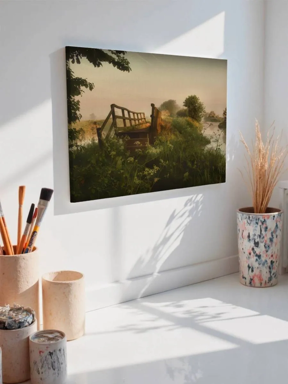 Картина на стену 40 X 50 Старый мост