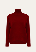 Свитер с высоким воротом