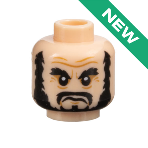 NEW голова с густой бородой 3626pb0565