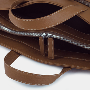 Мужская сумка Grande Ambassadeur из кожи теленка, цвета карамель