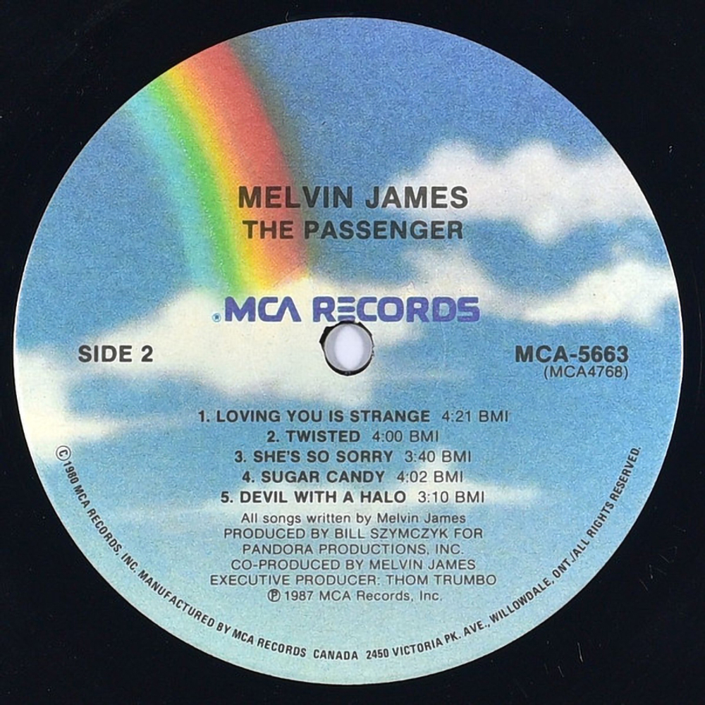 Melvin James / The Passenger (LP)