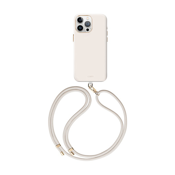 Чехол Uniq COEHL Creme MagSafe для iPhone 15 Pro Max кремовый (IP6.7P(2023)-CREMIVY)