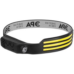 Фонарь налобный светодиодный ЭРА GA-808 Кибер-3 аккумуляторный 5 Вт COB + 3 Вт LED сенсорное управление 5 режимов | Налобные фонари