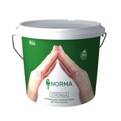 КРАСКА Д/СТЕН И ПОТОЛКОВ NORMA STRONGA ПРОТИРАЮЩАЯСЯ 25КГ