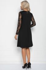 Платье Кружевная нежность (черное) П11398 LT Collection