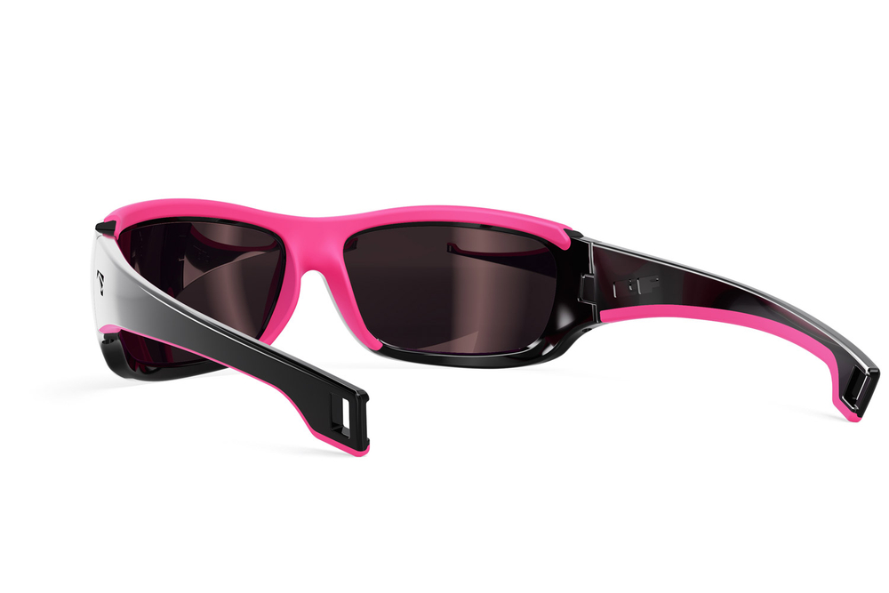 Спортивные очки LiP Tide / Gloss Black - Pink Rubber / PC / Vivide Silver Copper Smoke