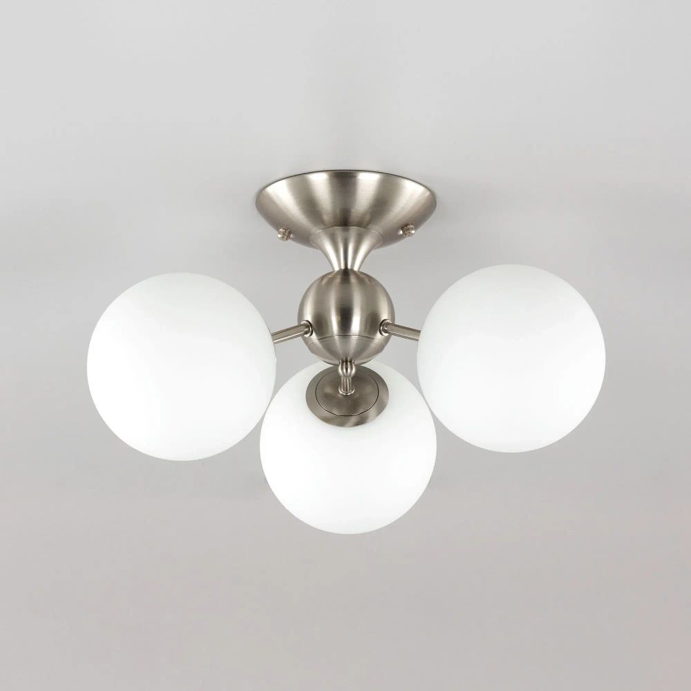 Citilux Томми CL102134 Люстра трехрожковая Матовый Хром