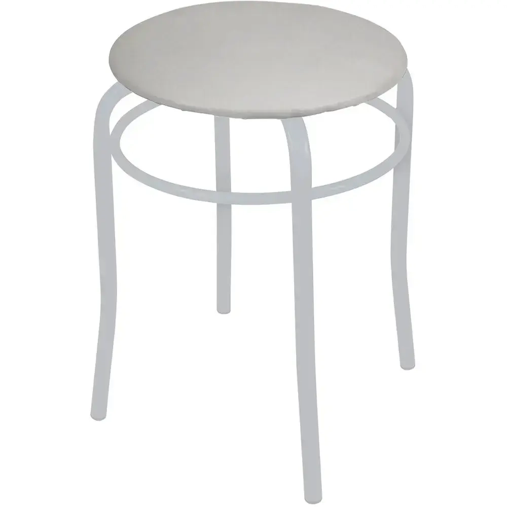 Табурет Ника 2 (ТПР2/СС светло-серый/матовый серый)