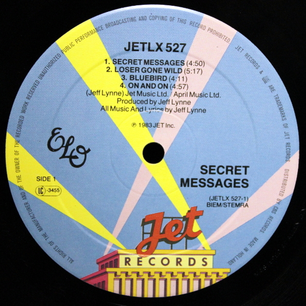 Electric Light Orchestra / Secret Messages (LP)