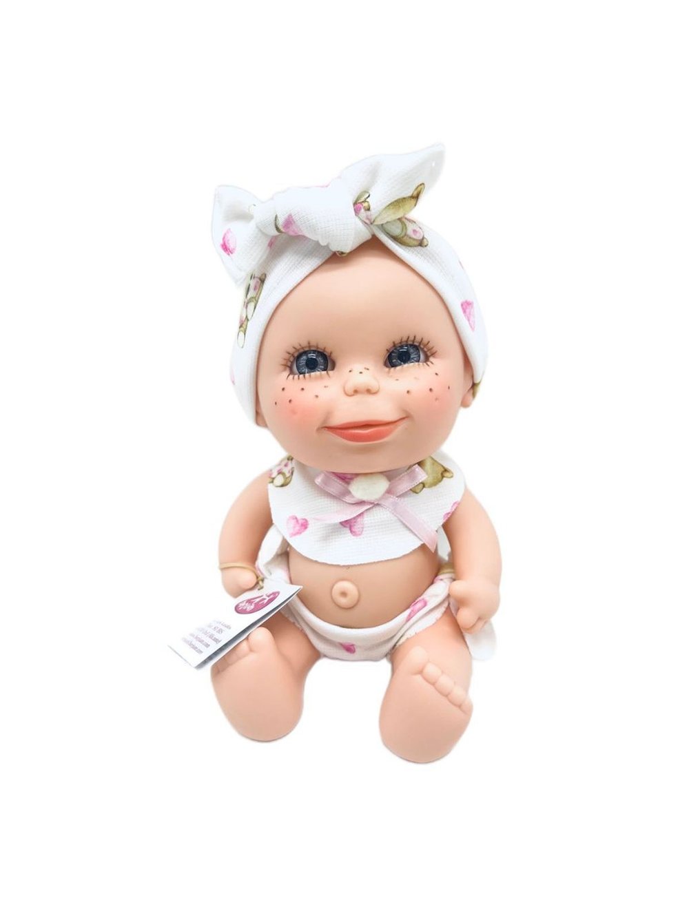 Пупс BERJUAN виниловый 20см Pecosetes (123C)