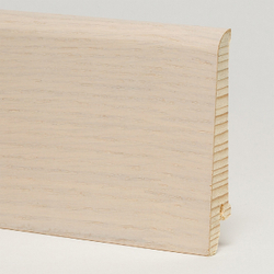 Плинтус напольный шпонированный Pedross Дуб Хило 80х16х2500