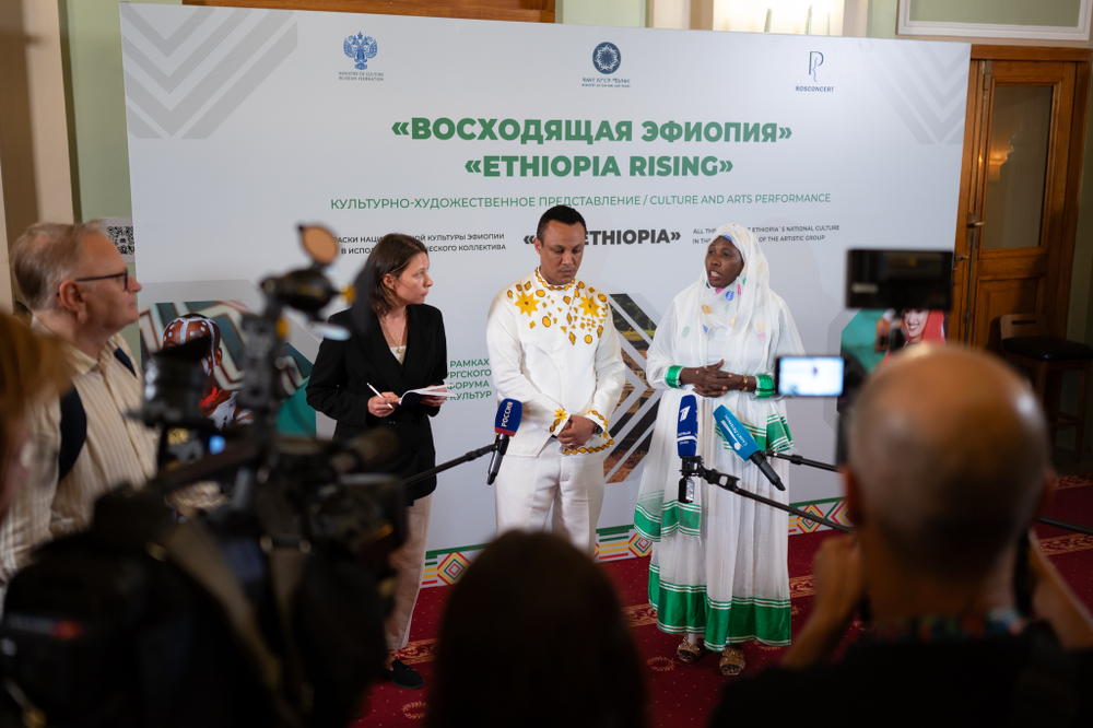 Арт-шоу "Восходящая Эфиопия" творческого коллектива "KIN ETHIOPIA"