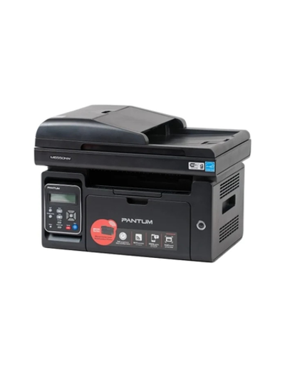 Pantum M6550NW, P/C/S, Mono laser, А4, 22 ppm (max 20000 p/mon), 600 MHz, 1200x1200 dpi, 128 MB RAM, ADF35, paper tray 150 pages, USB, LAN, WiFi, start. cartridge 1600 pages (black)
