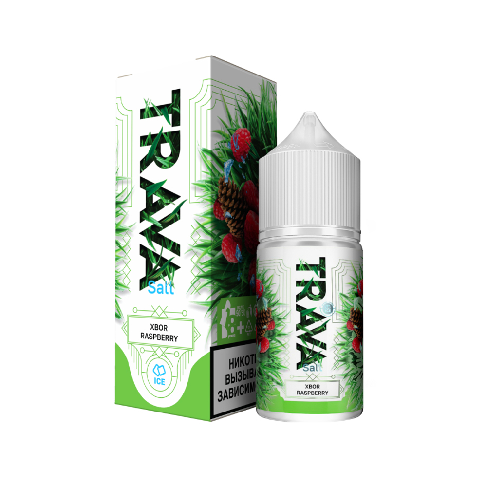 TRAVA Strong - Xbor Raspberry (30 ml 5% nic)