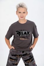 Костюм для мальчика Гранж-1 Виотекс СЕРЫЙ