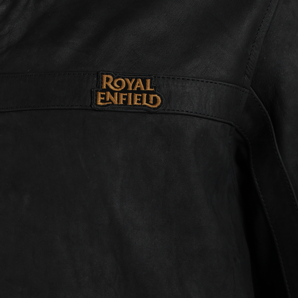 Куртка кожаная Royal Enfield EROL HARRINGTON