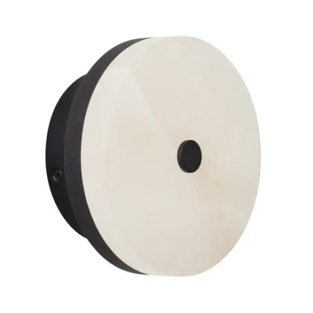 Светильник SP-MENTA-WALL-R165-12W Warm2700 (BK, 130 deg, 230V) (Arlight, IP20 Мрамор, 5 лет) 061700