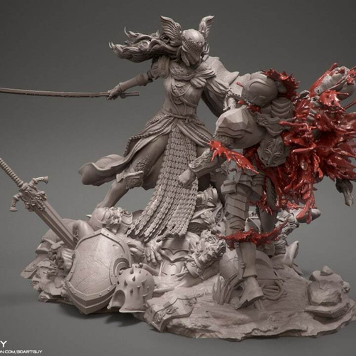 Маления Malenia Blade of Miquella Elden Ring Коллекционная Фигурка Аниме