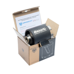 Алмазная коронка (бур) по бетону и кирпичу 72 мм DIAMOND HIT Т-серия для сверления подрозетников боковое пылеудаление, хвостовик М16, сухой рез + Шаблон