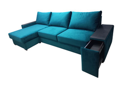 Диван-кровать "Сантьяго" с оттоманкой