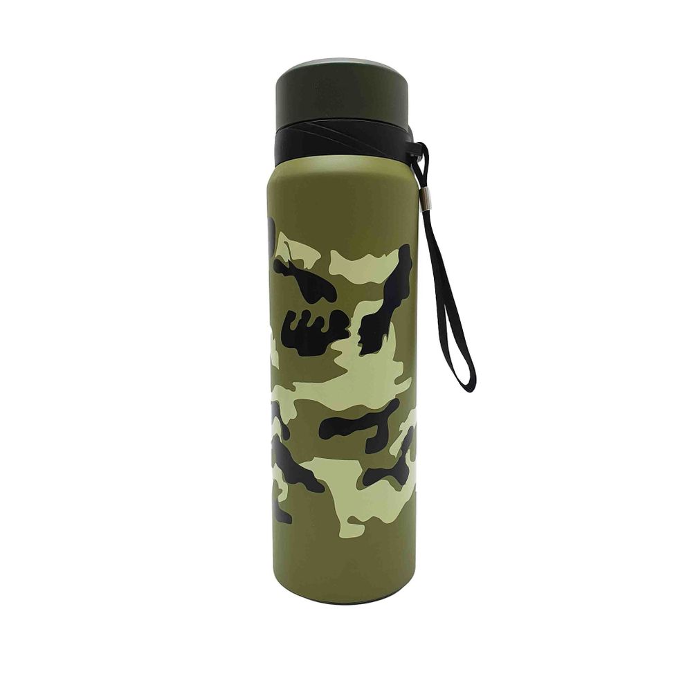 Термос  QE-8066 металлический  1 л, заварник