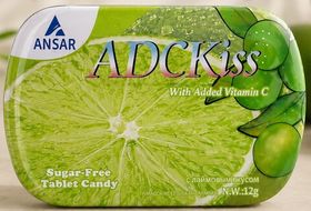 Драже ADC kiss лайм 12г