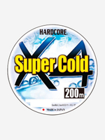 Плетеный шнур для зимней рыбалки Duel PE Hardcore Super Cold X4