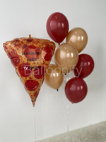 Набор шаров "Люблю тебя ту-пицца"