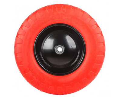 Колесо для тачки 4,00-8, D 16 мм BRIAT полиуретановое 13.02.039.000