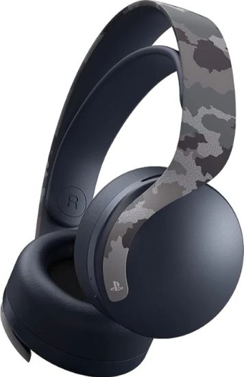 Наушники с микрофоном Sony PULSE 3D, серый камуфляж