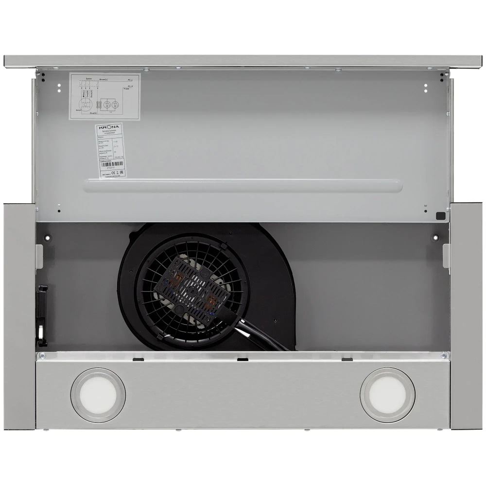 Встраиваемая вытяжка Krona KAMILLA T 600 INOX (1 мотор)