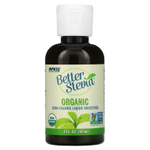 NOW Foods, Better Stevia, органический бескалорийный жидкий подсластитель, 59 мл (2 жидк. унции)