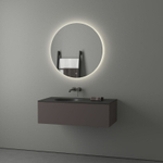 Зеркало Evoform с LED-подсветкой 21 W Ø80 см Сенсорный выключатель Нейтральный белый свет