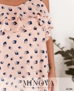 Платье 8627-пудра Minova