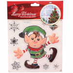 Наклейка новогодняя «Новогодняя радость» , лист 16х21.5 см,микс