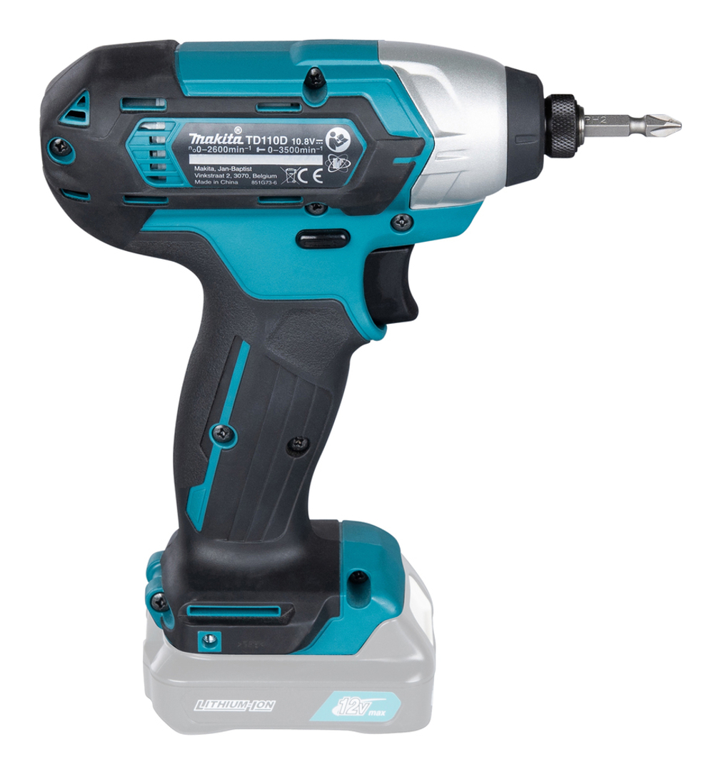 Аккумуляторный ударный шуруповерт CXT® TD110DZ 12В 1/4\" 110 Нм 0 – 2 600 об/мин