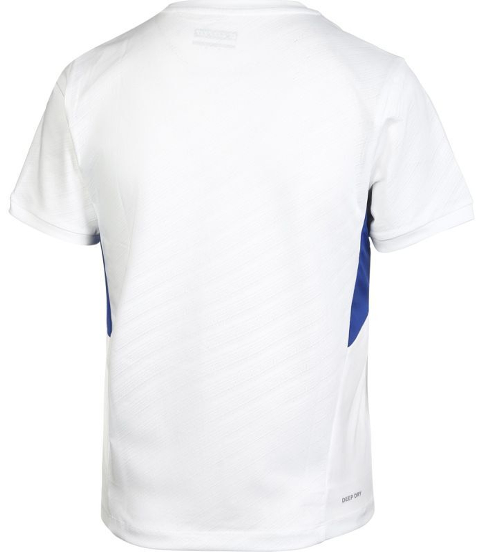Футболка для мальчика теннисная Lotto Tech B и - D2 T-Shirt - bright white