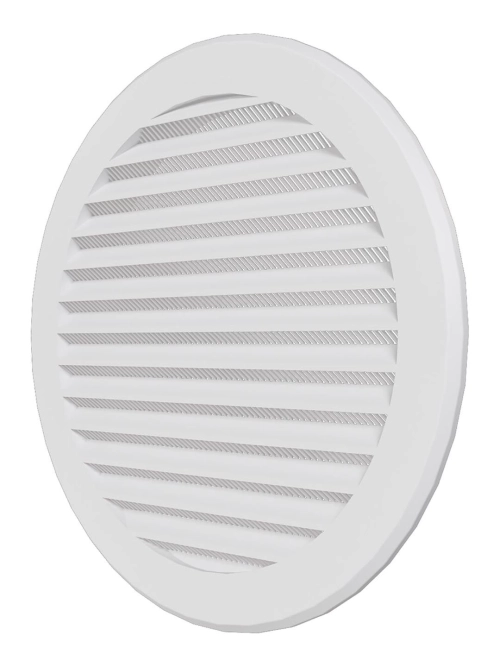 Решетка вент. D200 с фланцем D160 с сеткой ERA 16РКС