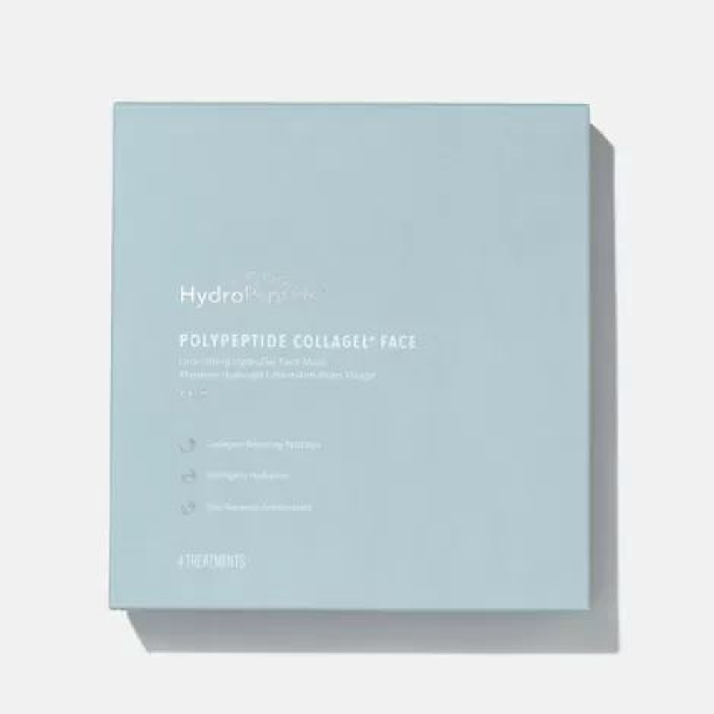 HydroPeptide Гидрогелевая маска для лица с эффектом лифтинга 4шт. | POLYPEPTIDE COLLAGEL+ FACE