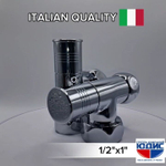 Кран для ПС УГЛОВОЙ  1/2г х 1"г КРУГЛ ViEiR  (30/1пар)