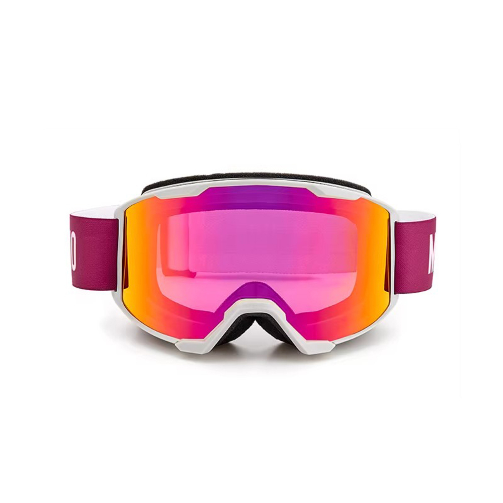 MOSCHINO One Size Anti glare Snap Buckle Unisex Ski Goggles